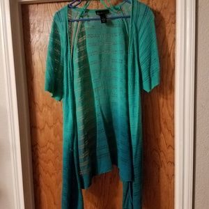 Lane Bryant short sleeve cardigan